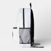 Ihr Logo hier | MINIMALISTISCH Bedruckter Rucksack (Rechts)