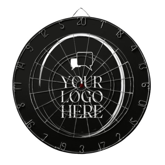 Ihr Logo hier Modern Dartscheibe (vorne)