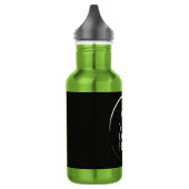 Ihr Logo hier Modern Edelstahlflasche (Links)