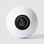 Ihr Logo hier Modern Golfball (Vorderseite)