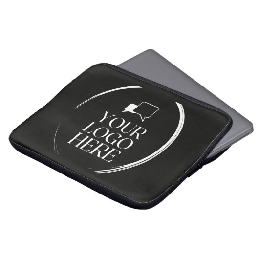 Ihr Logo hier Modern Laptopschutzhülle (Vorne Oben)