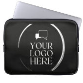 Ihr Logo hier Modern Laptopschutzhülle (Vorderseite)
