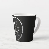 Ihr Logo hier Modern Milchtasse (Rechte Ecke)