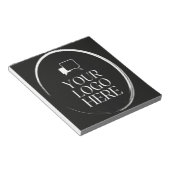 Ihr Logo hier Modern Notizblock (angewinkelt)