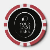 Ihr Logo hier Modern Pokerchips (Vorderseite)