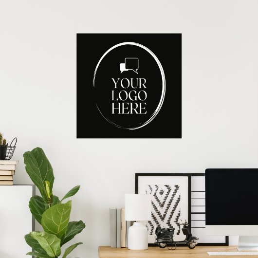 Ihr Logo hier Modern Poster (Heimbüro)