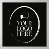 Ihr Logo hier Modern Poster (Vorne)