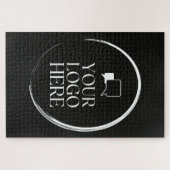Ihr Logo hier Modern Puzzle (Horizontal)