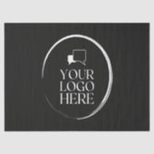 Ihr Logo hier Modern Seidenpapier (Vorderseite)