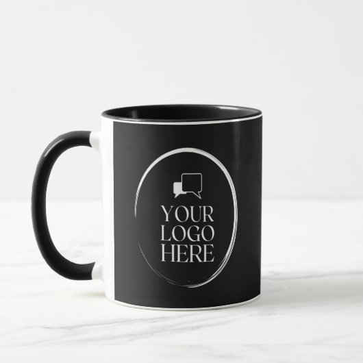 Ihr Logo hier Modern Tasse (Links)