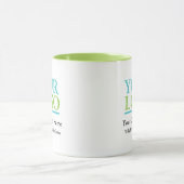 Ihr Logo hier, Name & Website-Promotion Tasse (Zentrum)