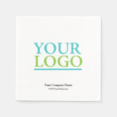 Ihr Logo hier, Name & Website-Werbung Serviette (Vorderseite)