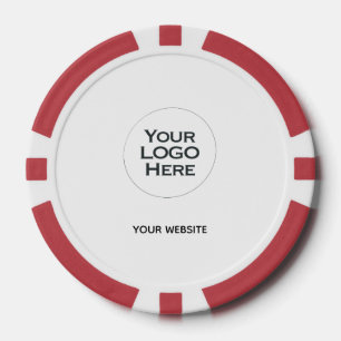 Ihr Logo hier - personalisierte Markenbezeichnung Pokerchips
