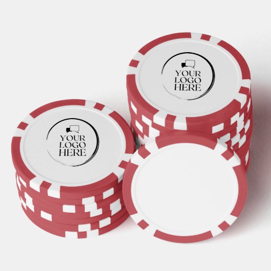 Ihr Logo hier Pokerchips (Stapel)