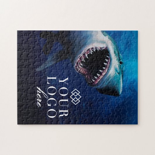 Ihr Logo hier | Puzzle Custom Shark Jigsaw (Horizontal)