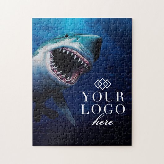 Ihr Logo hier | Puzzle Custom Shark Jigsaw (Vertikal)