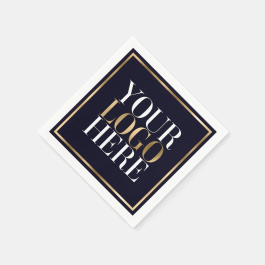 Ihr Logo hier Serviette (Ecke)