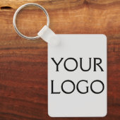 Ihr Logo hier Social Media Wasserfarbenname Schlüsselanhänger (Vorderseite)