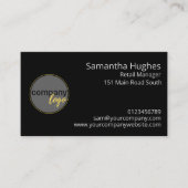 IHR LOGO HIER UNTERNEHMEN BRANDED Business CUSTOM Visitenkarte (Vorderseite)