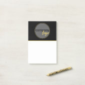 IHR LOGO HIER UNTERNEHMEN BRANDED Business WERBEAK Post-it Klebezettel (Auf Schreibtisch)
