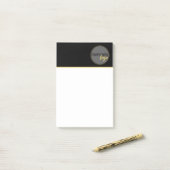 IHR LOGO HIER UNTERNEHMEN BRANDED Business WERBEAK Post-it Klebezettel (Auf Schreibtisch)