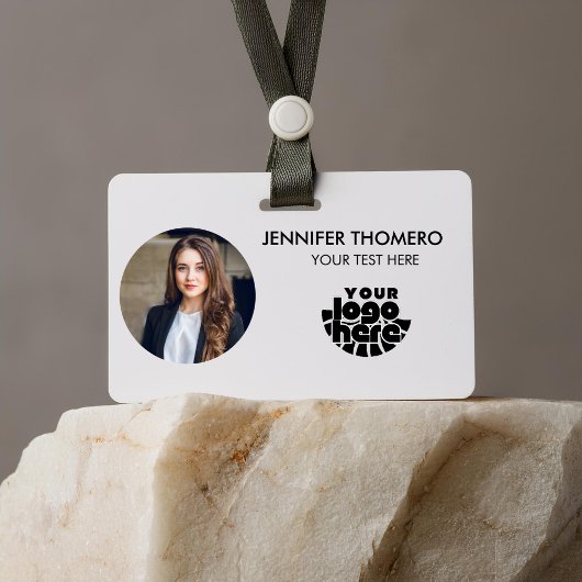 Ihr Logo hier Unternehmen Geschäft QR-Code Foto Na Ausweis