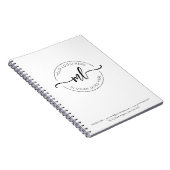 Ihr Logo hier Unternehmenspräsentationen Whitepape Notizblock (Rechte Seite)