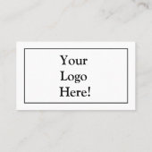 Ihr Logo hier Visitenkarte (Rückseite)