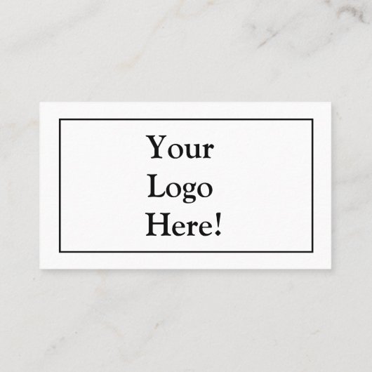 Ihr Logo hier Visitenkarte (Rückseite)