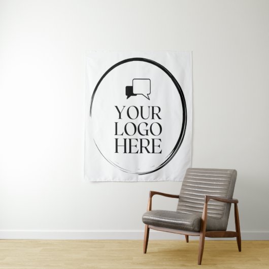 Ihr Logo hier Wandteppich (Beispiel)
