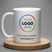 Ihr Logo hier Werbe-Mug | Webseite & Slogan Kaffeetasse