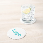 Ihr Logo hier Werbe-Paper-Untersetzer Untersetzer (Vor Ort)