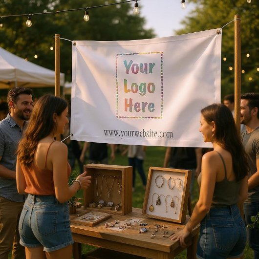 Ihr Logo hier Werbeaktion Banner