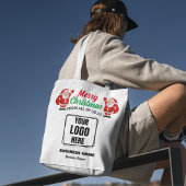 Ihr Logo hier Werbegeschenk für Weihnachten Tragetasche