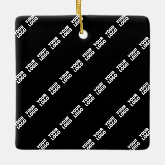 Ihr Logo, Ihr Design oder Ihr Foto werden mit eine Keramikornament (Vorderseite)