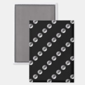 Ihr Logo, Ihr Design oder Ihr Foto werden mit eine Magnet (Vorderseite/Rückseite)