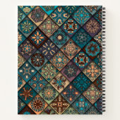 Ihr Logo, Ihr Notebook: 8,5" x 11" Markenbezeichnu Notizblock (Rückseite)