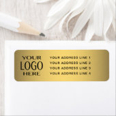 IHR LOGO | Imitats Gold Rücksendeadresse (Insitu)