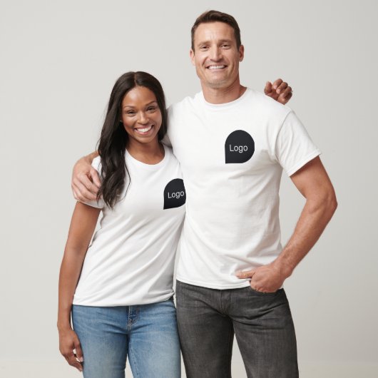 Ihr Logo in einfacher Form personalisieren T-Shirt