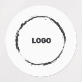 Ihr Logo in Etiketten (Design 2)