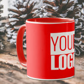 Ihr Logo in leuchtend rot Tasse