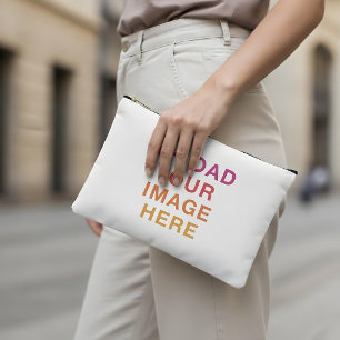 Ihr Logo ist blau Zubehörtasche