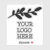 Ihr Logo Kiss Cut Aufkleber (Blatt)