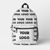 Ihr Logo-Marketing für Unternehmen Bedruckter Rucksack (Vorderseite)