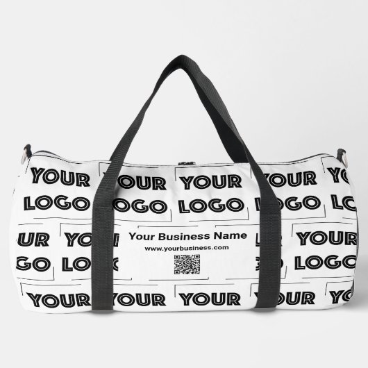 Ihr Logo-Marketing für Unternehmen Duffle Bag (Vorderseite)