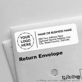 Ihr Logo Minimalistisch Moderne Design Rücksendead