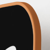Ihr Logo mit bearbeitbarem QR-Code und Text Pickleball Schläger (Linke Seite)
