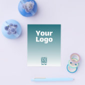 Ihr Logo mit/Bearbeitung von QR-Code und Farbverla Flyer (Einzeln)