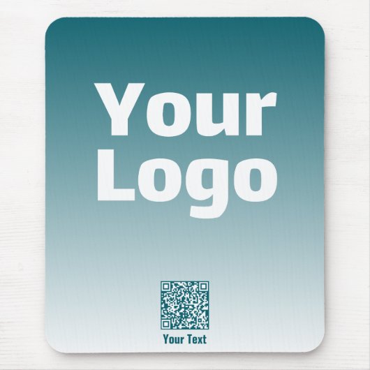 Ihr Logo mit/Bearbeitung von QR-Code und Farbverla Mousepad (Vorne)