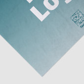 Ihr Logo mit/Bearbeitung von QR-Code und Farbverla Seidenpapier (Ausschnitt)